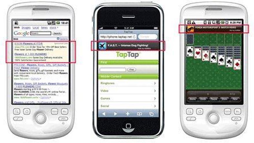 Con AdMob, Google completa su oferta publicitaria para dispositivos web móviles, ofreciendo publicidad en buscadores, páginas web y aplicaciones para móvil