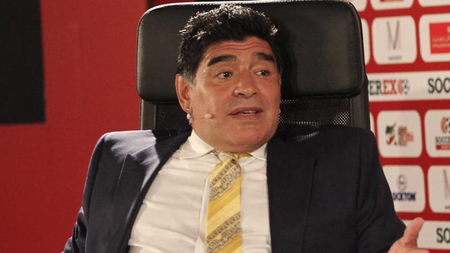 Diego Armando Maradona, uno de los positivos.