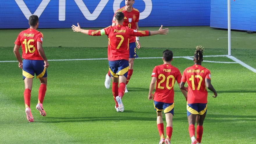 Eurocopa 2024 | Fase de grupos: España - Croacia, en imágenes