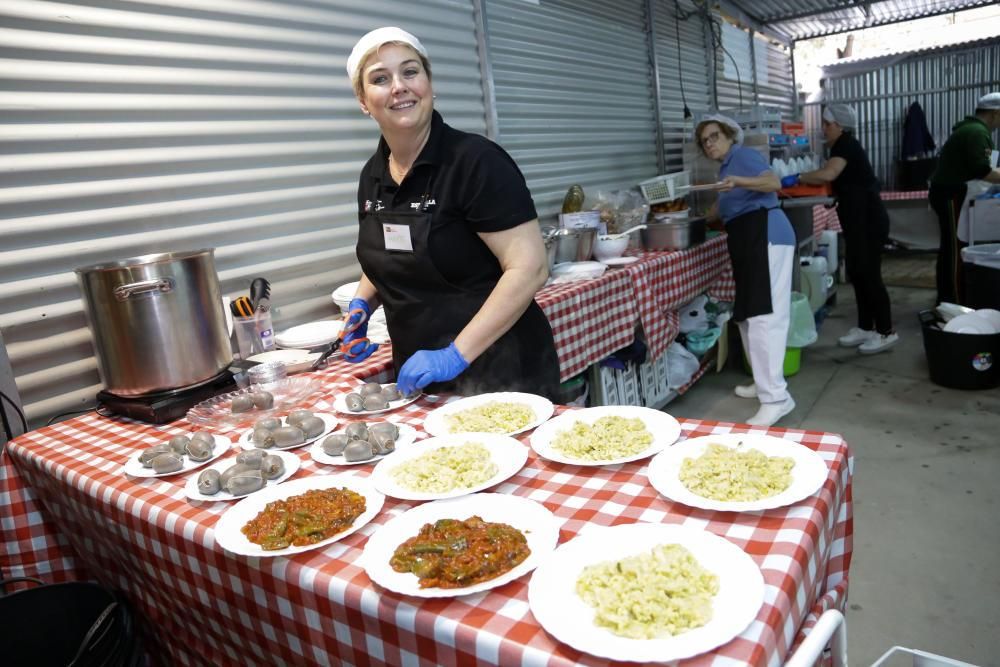 Ambiente en la apertura de las barracas en Murcia