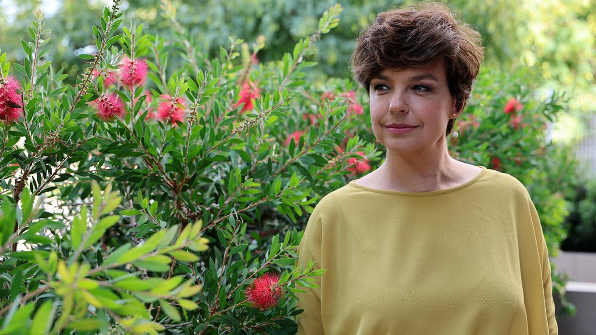 Entrevista con la periodista Cristina Villanueva en la redacción