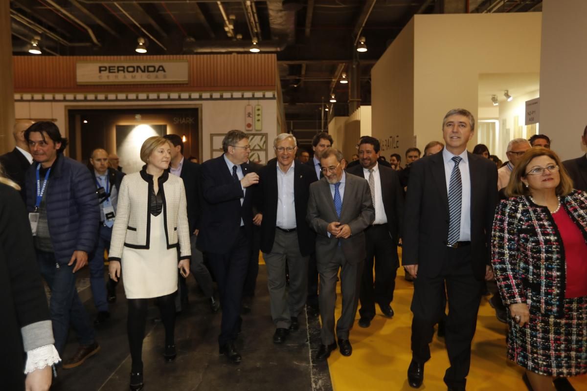 Inauguración de Cevisama 2017