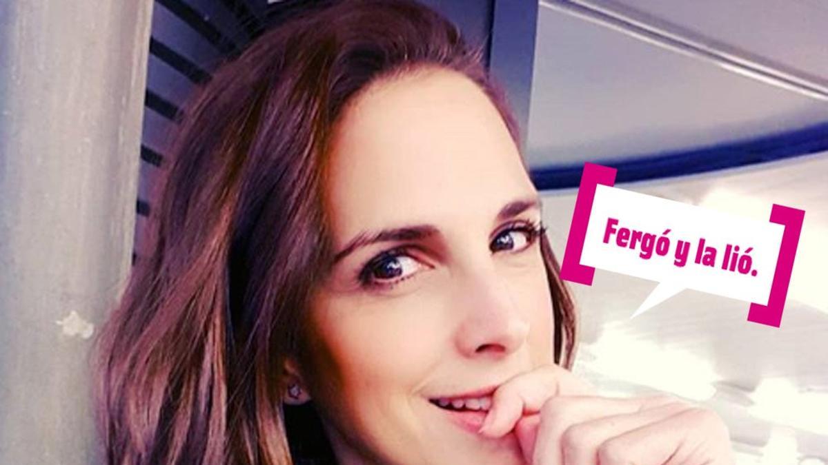 El revolucionario selfie de Nuria Fergó en ropa 'interió'