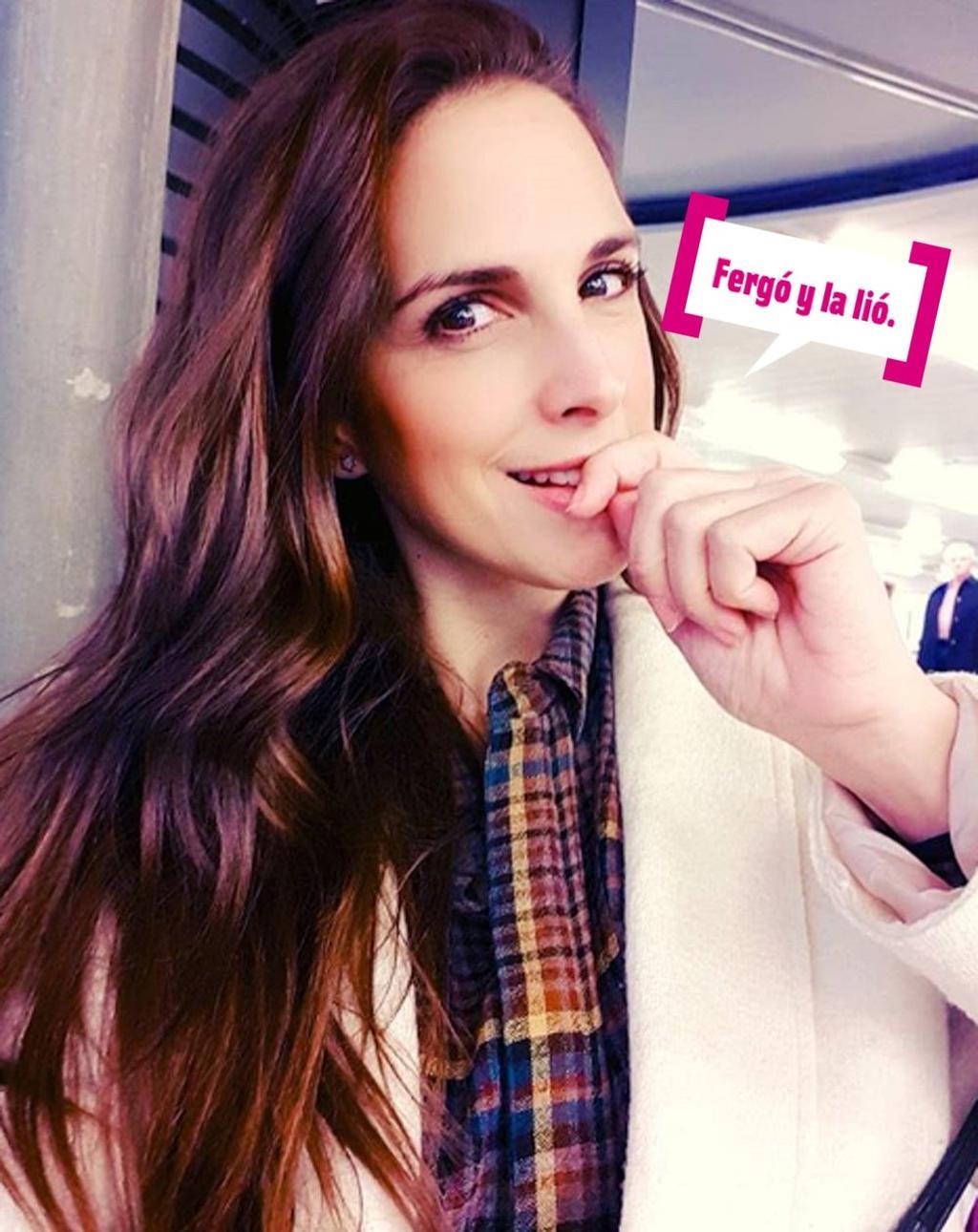 Nuria Fergó sobre su selfie