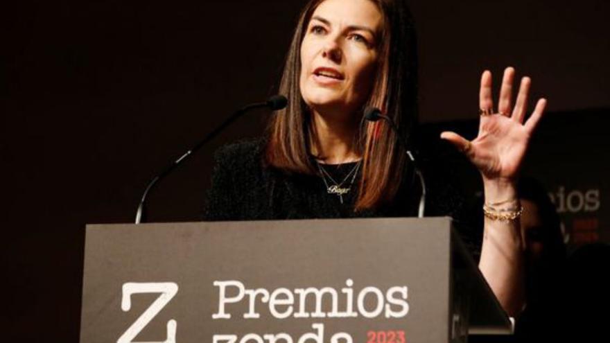 Ledicia Costas recoge en Madrid el Premio Zenda