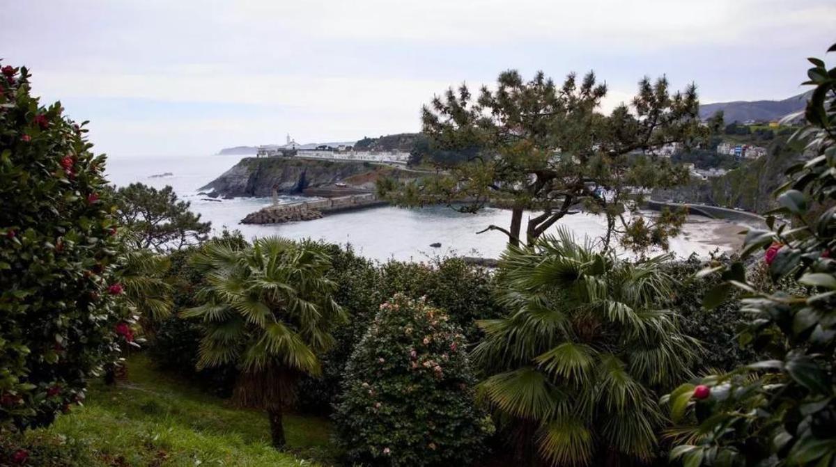 Jardín Fonte Baxa, en Luarca