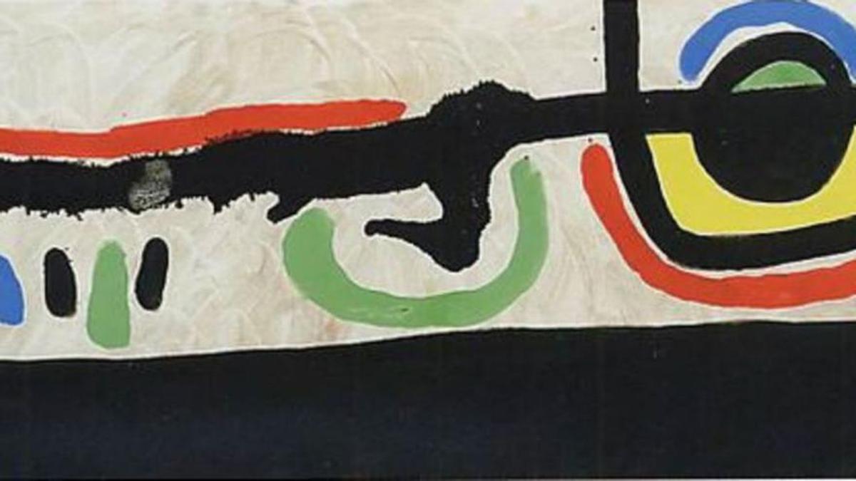 'Oiseau volant vers le soleil', de Joan Miró.