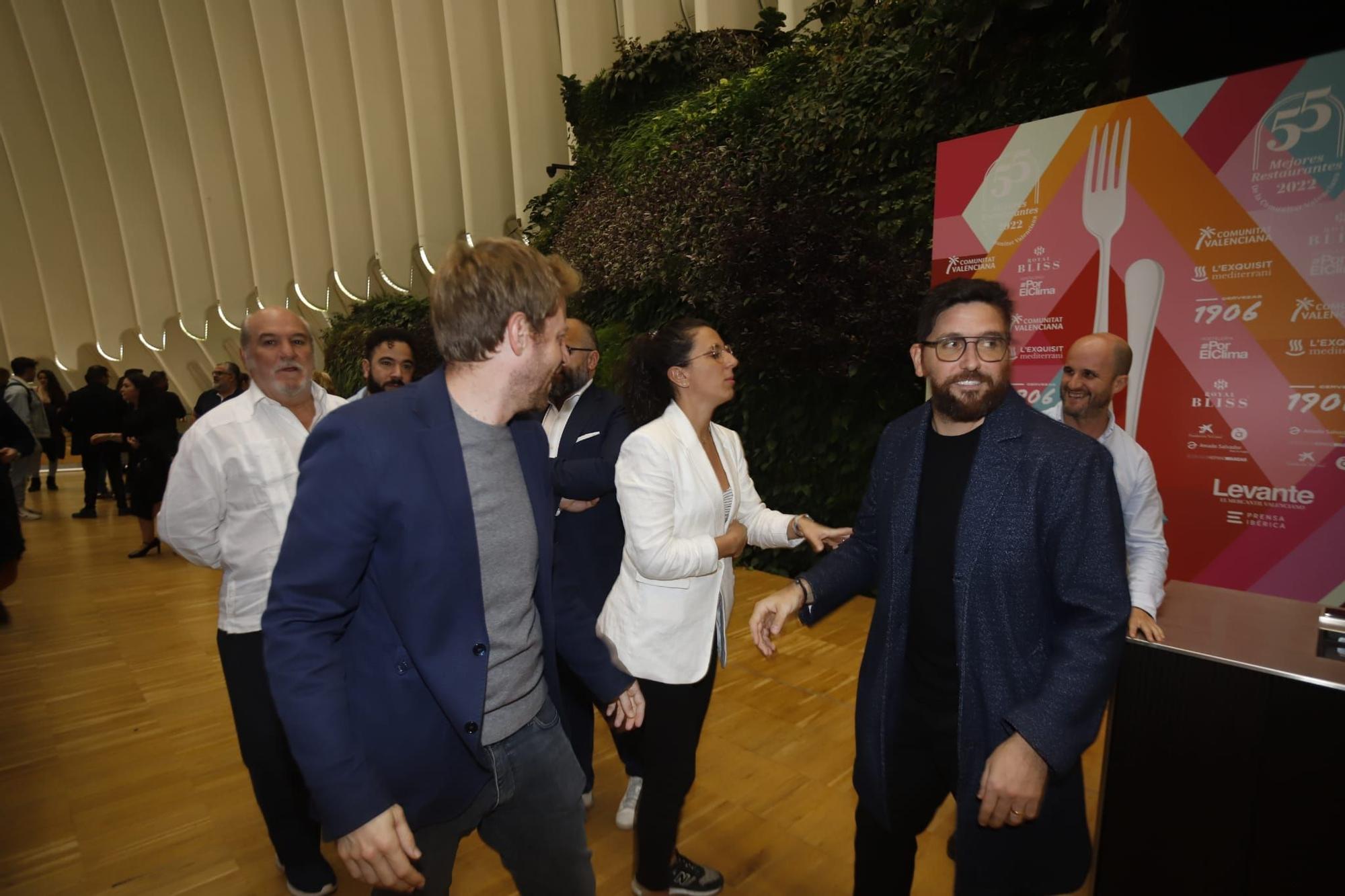 Todas las fotos de la gala de los 55 Mejores Restaurantes de la Comunitat Valenciana