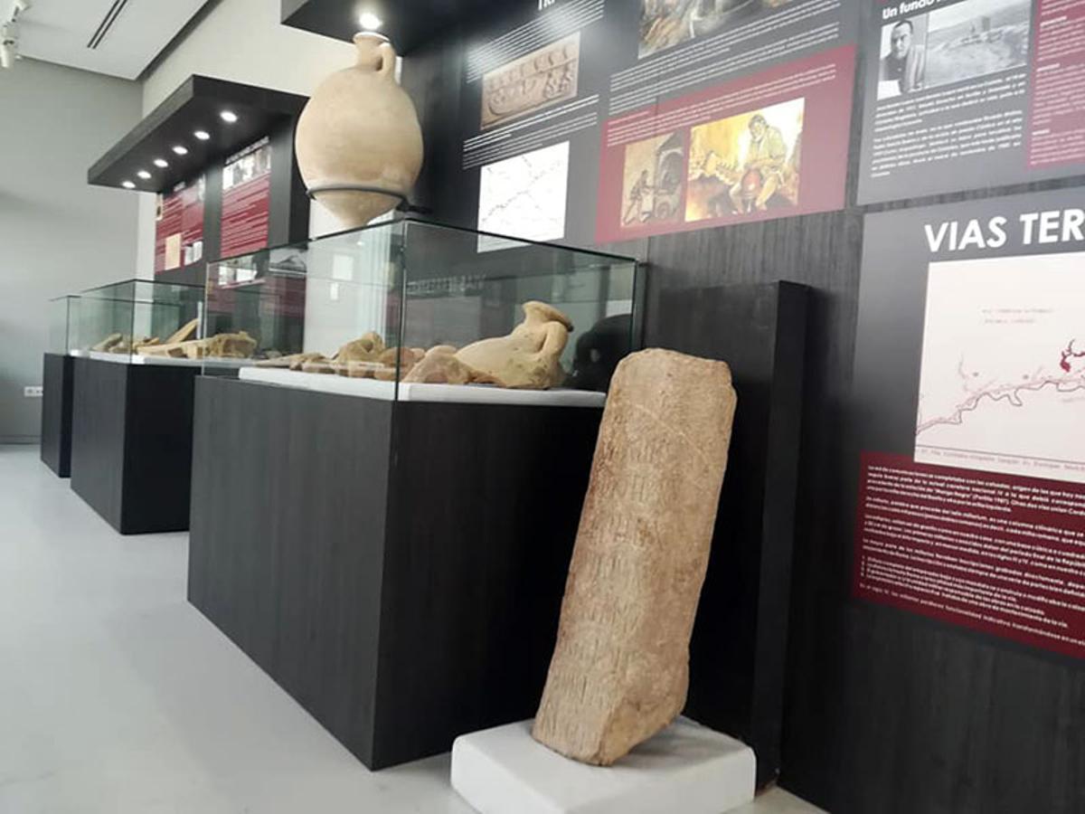 Piezas de la Exposición Arqueológica Municipal.
