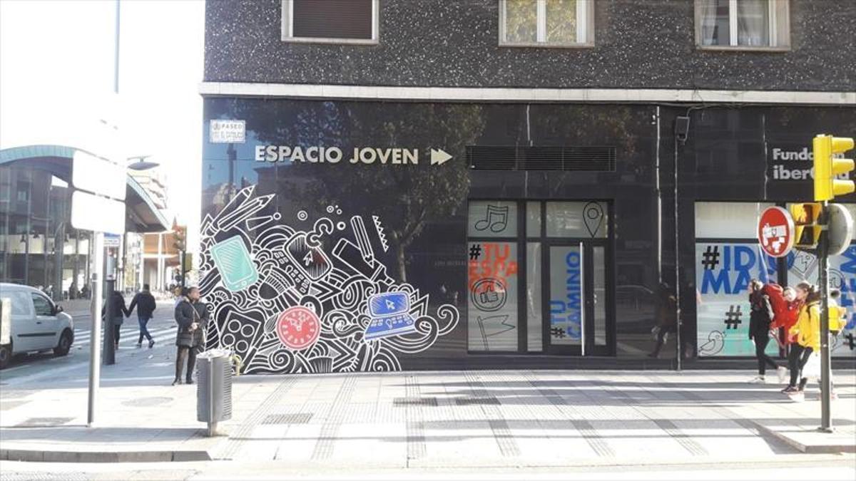 Imagen del Espacio Joven de Ibercaja.