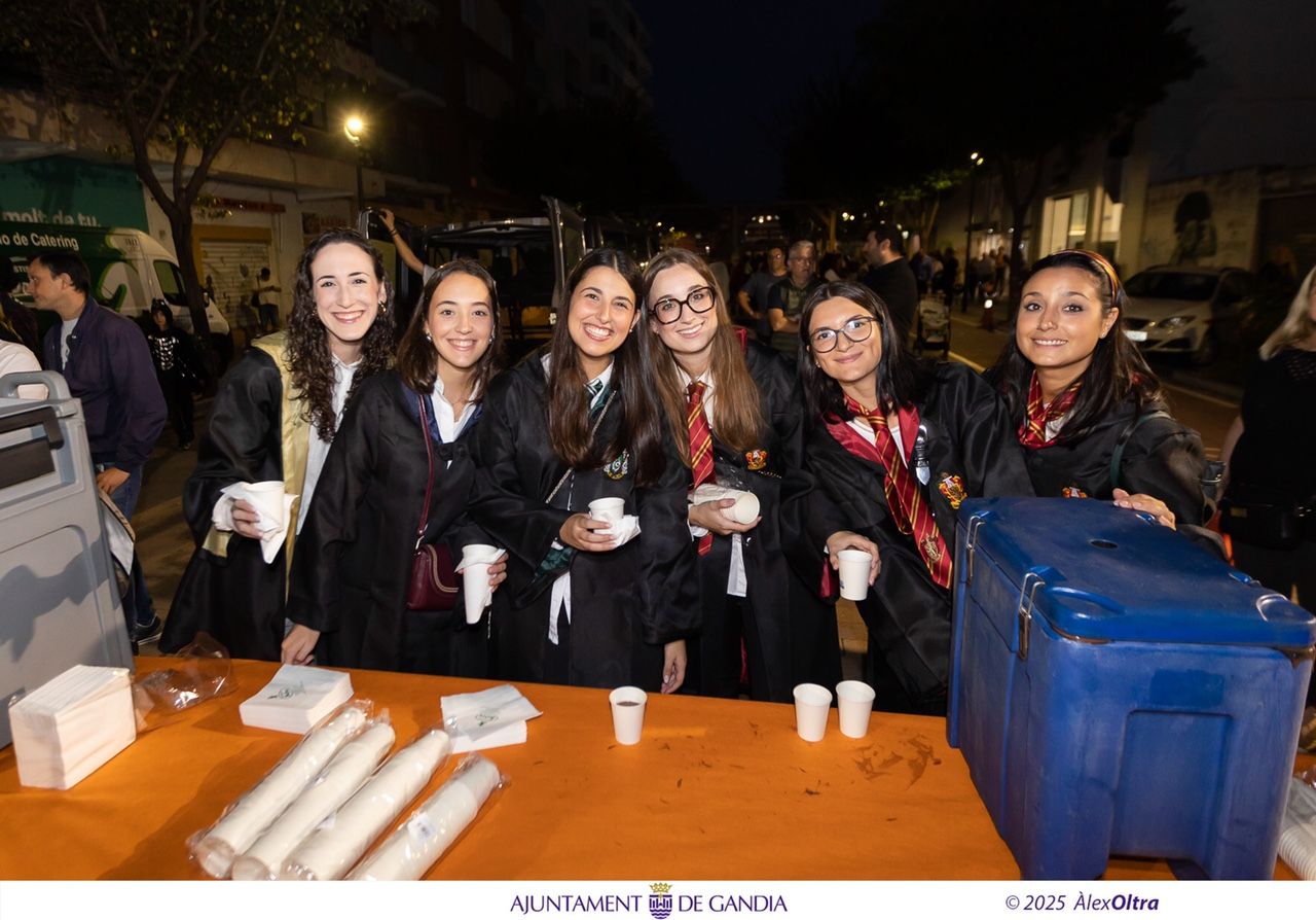 Halloween en el barrio de Corea de Gandia