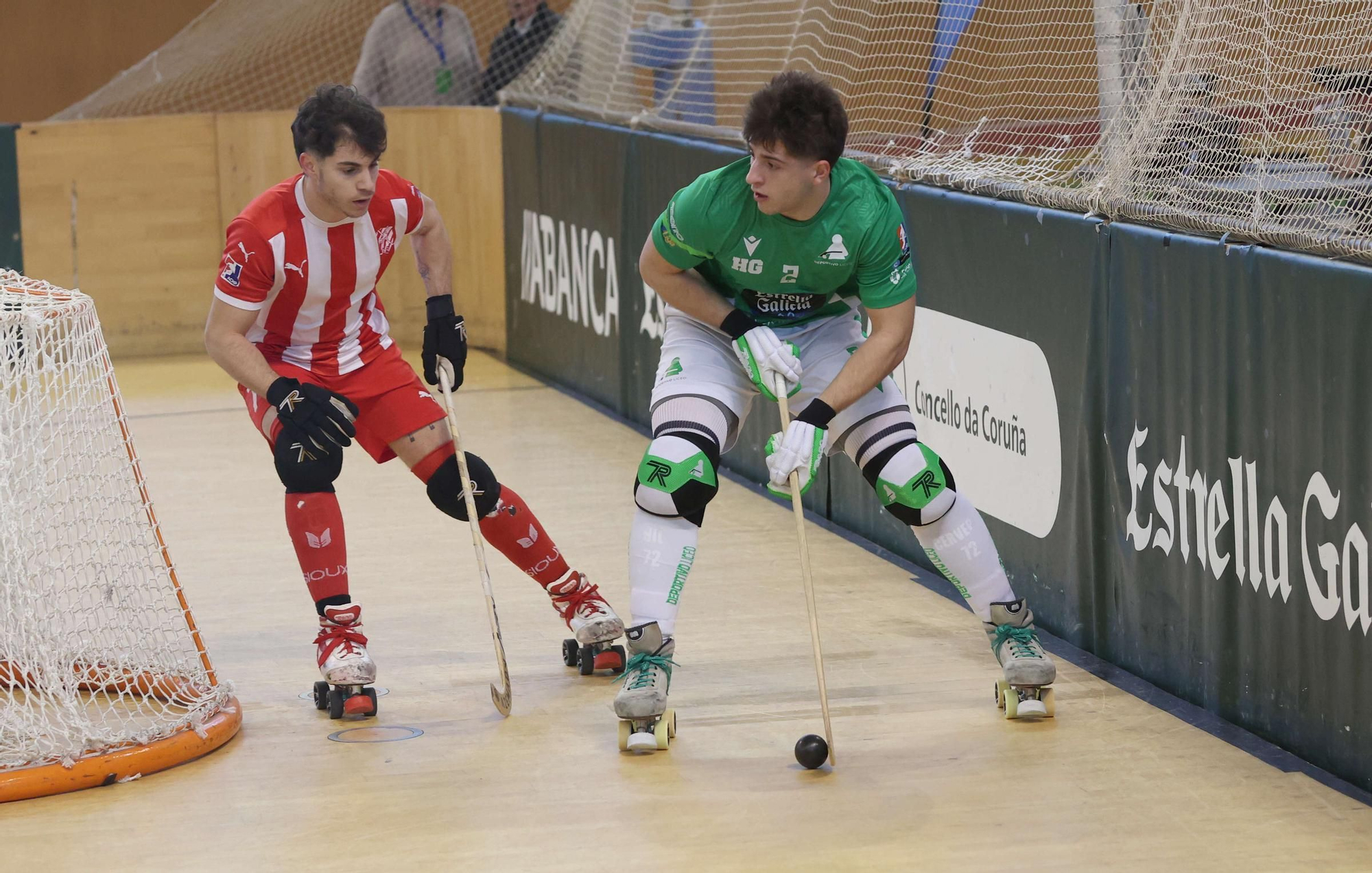 El Liceo golega al Vic en Riazor (5-0)