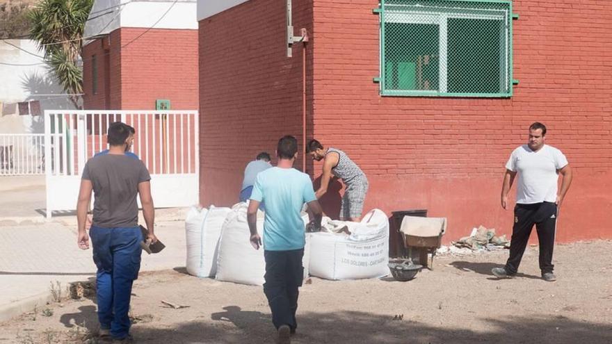 Obras para rehabilitar la Botica del Libro de Lo Campano