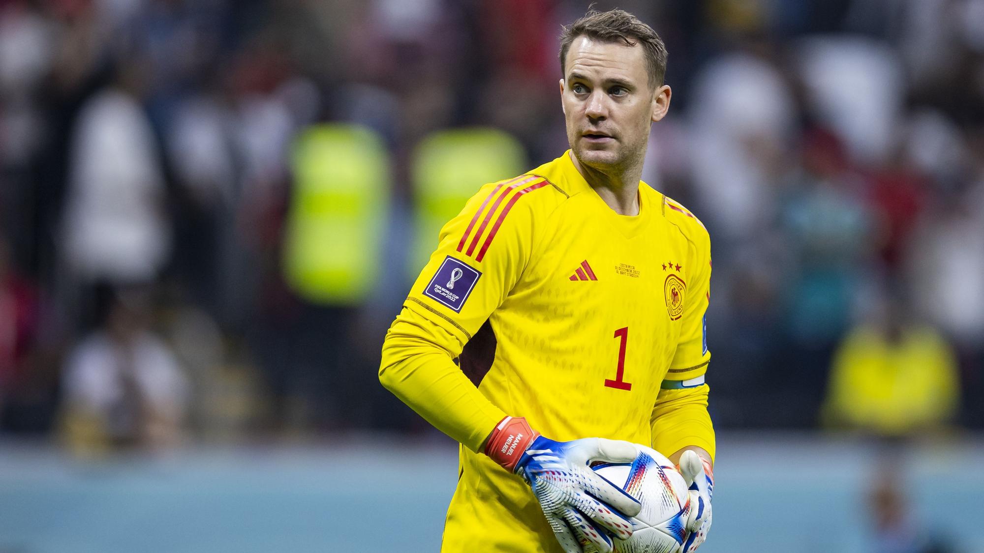 El portero de la selección alemana, Manuel Neuer