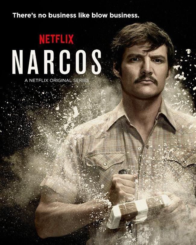 Cartel promocional de la tercera temporada de Narcos
