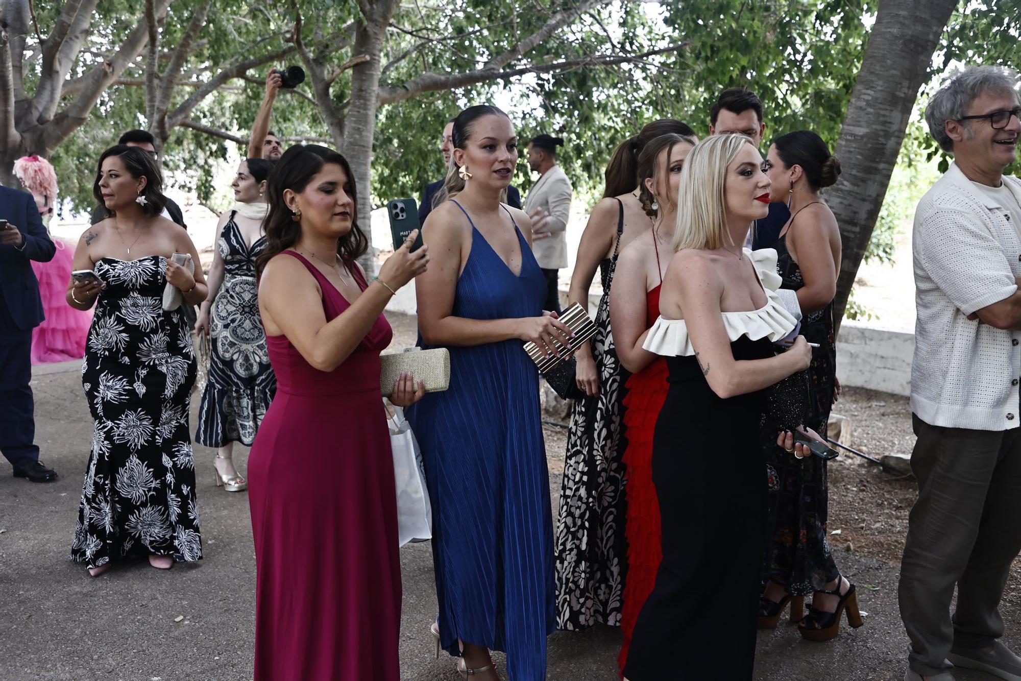 Boda de Nuria Llopis: la alfombra roja