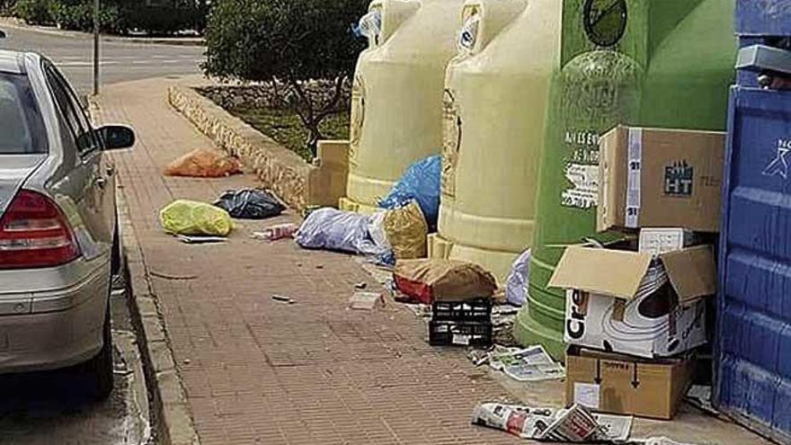 Denuncian más vertidos de basura en Portocolom