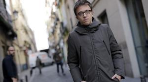 Íñigo Errejón, al barri de Lavapiés, a Madrid.