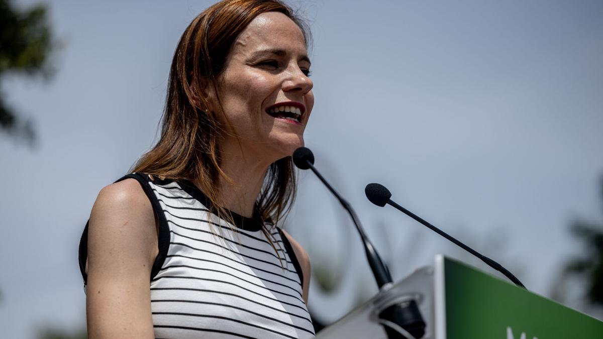 La portavoz de Vox en la Asamblea de Madrid, Isabel Pérez Moñino.