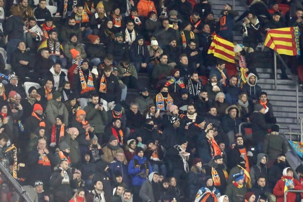 La afición del Valencia CF, en Ámsterdam