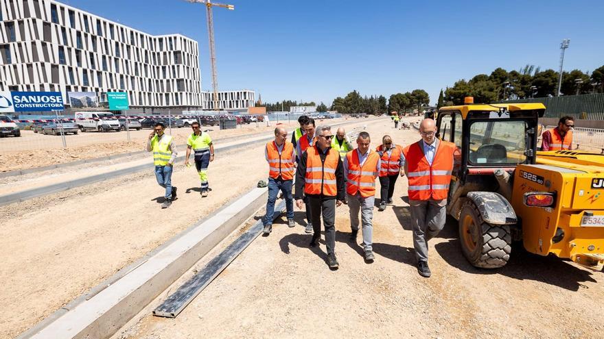 El Ayuntamiento de Zaragoza encara la segunda fase de las obras del vial del nuevo hospital de Quiron