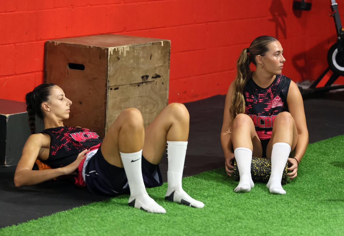 Totes les fotos del primer entrenament del Manresa CBF al Congost
