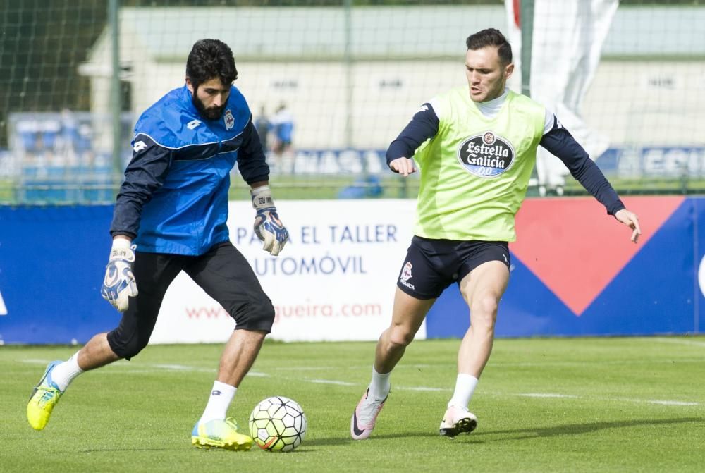 Nueva sesión de entrenamiento en Abegondo