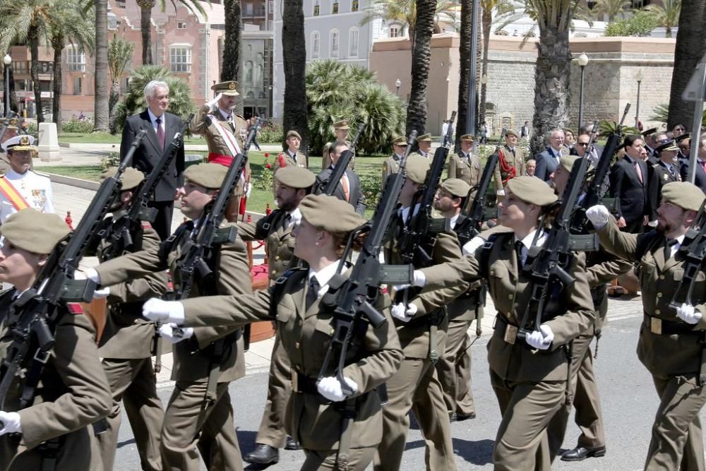 Acto solemne de homenaje a los héroes del 2 de Mayo en Cartagena