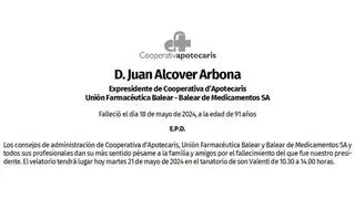 D. Juan Alcover Arbona