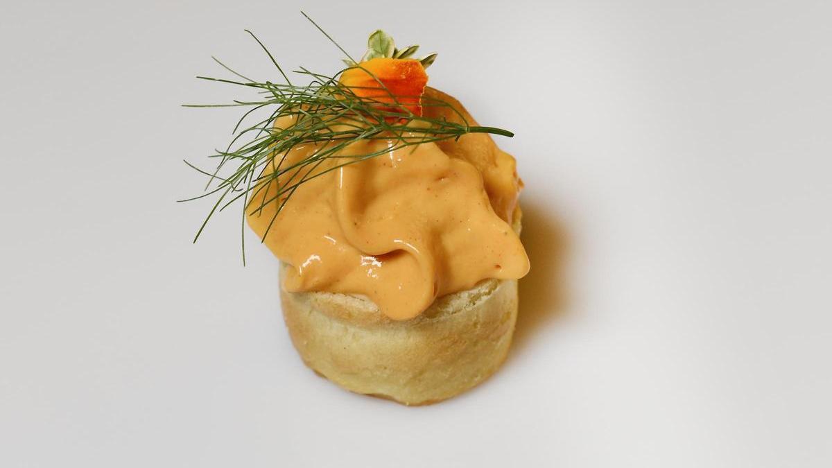 Tapa presentada por Malaspina Benidorm Restaurante.