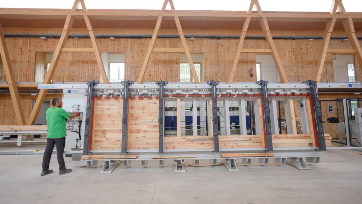 Les instal·lacions del Hub Forestal.