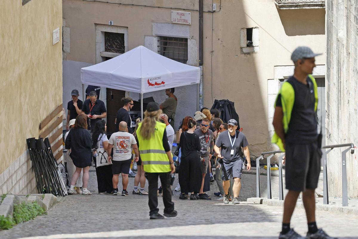 Fotos del rodatge de la sèrie 'Tomb Rider'