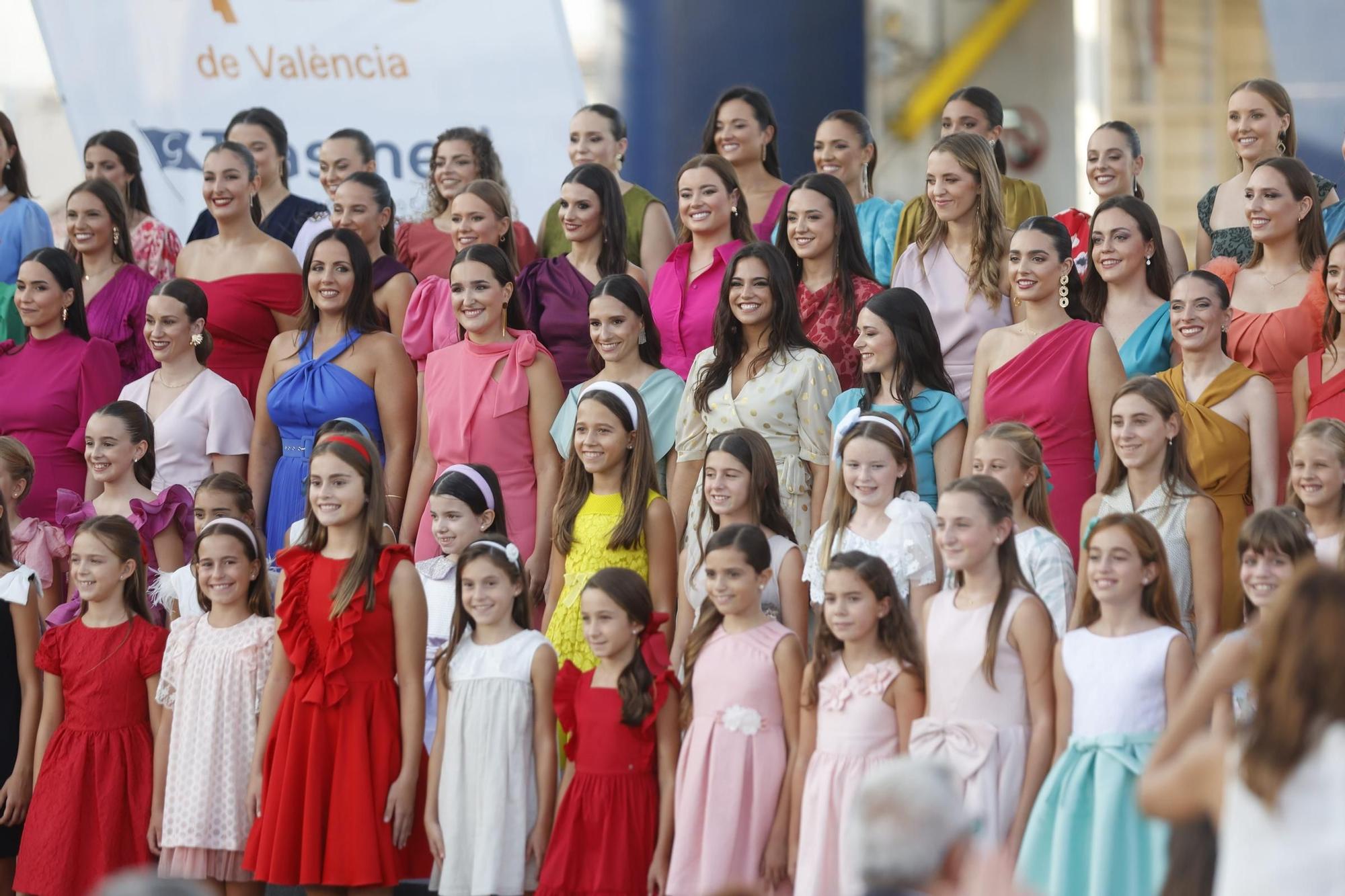 Todas las candidatas a Fallera Mayor de Valéncia