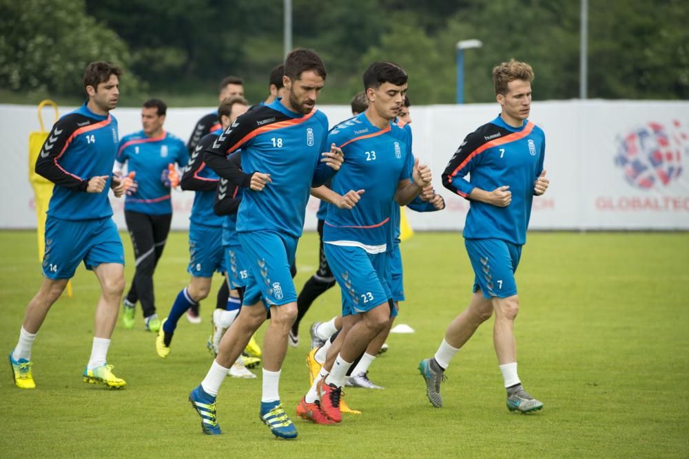 Entrenamiento del Real Oviedo