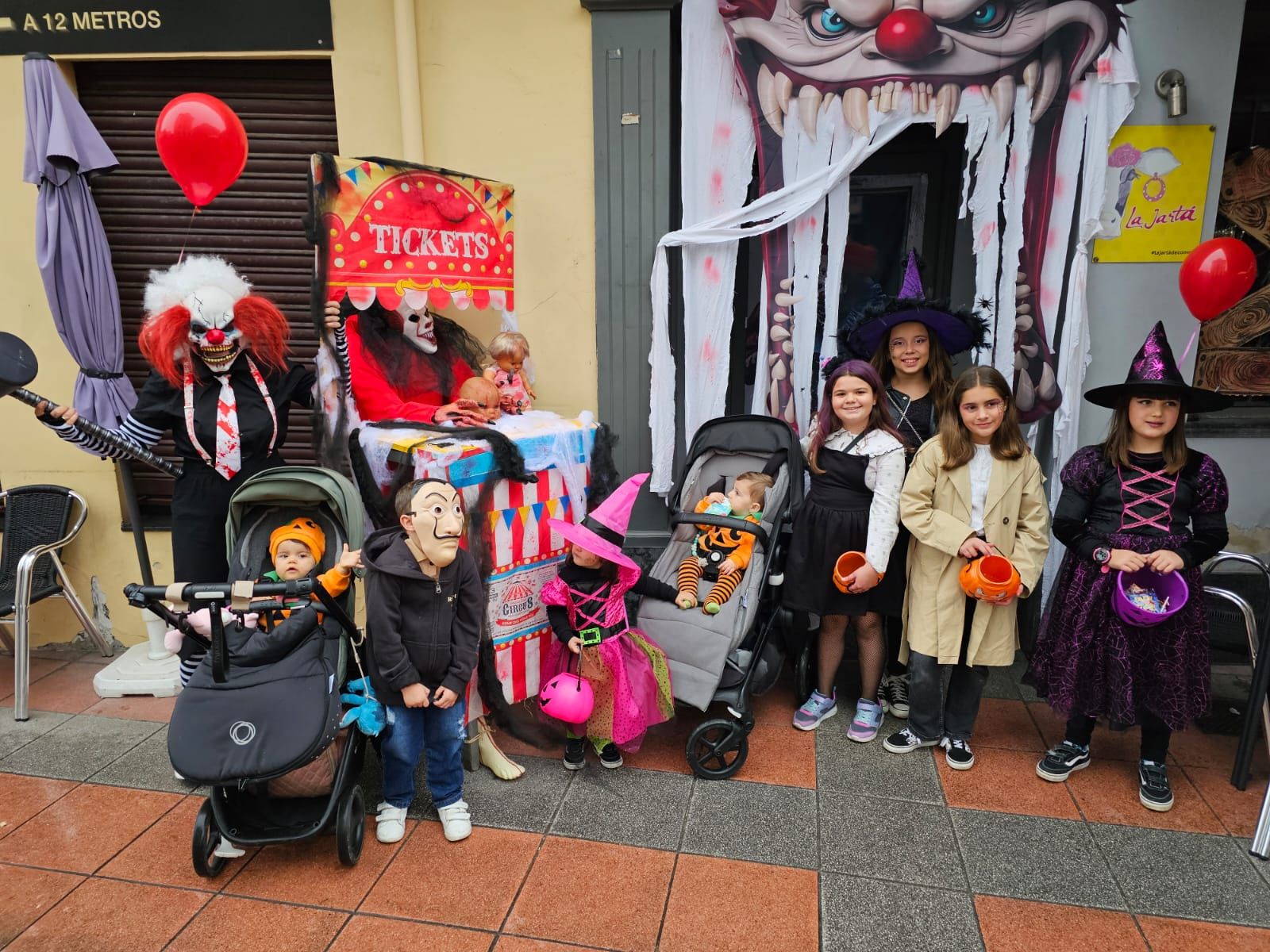 En imágenes, Halloween en Villaviciosa