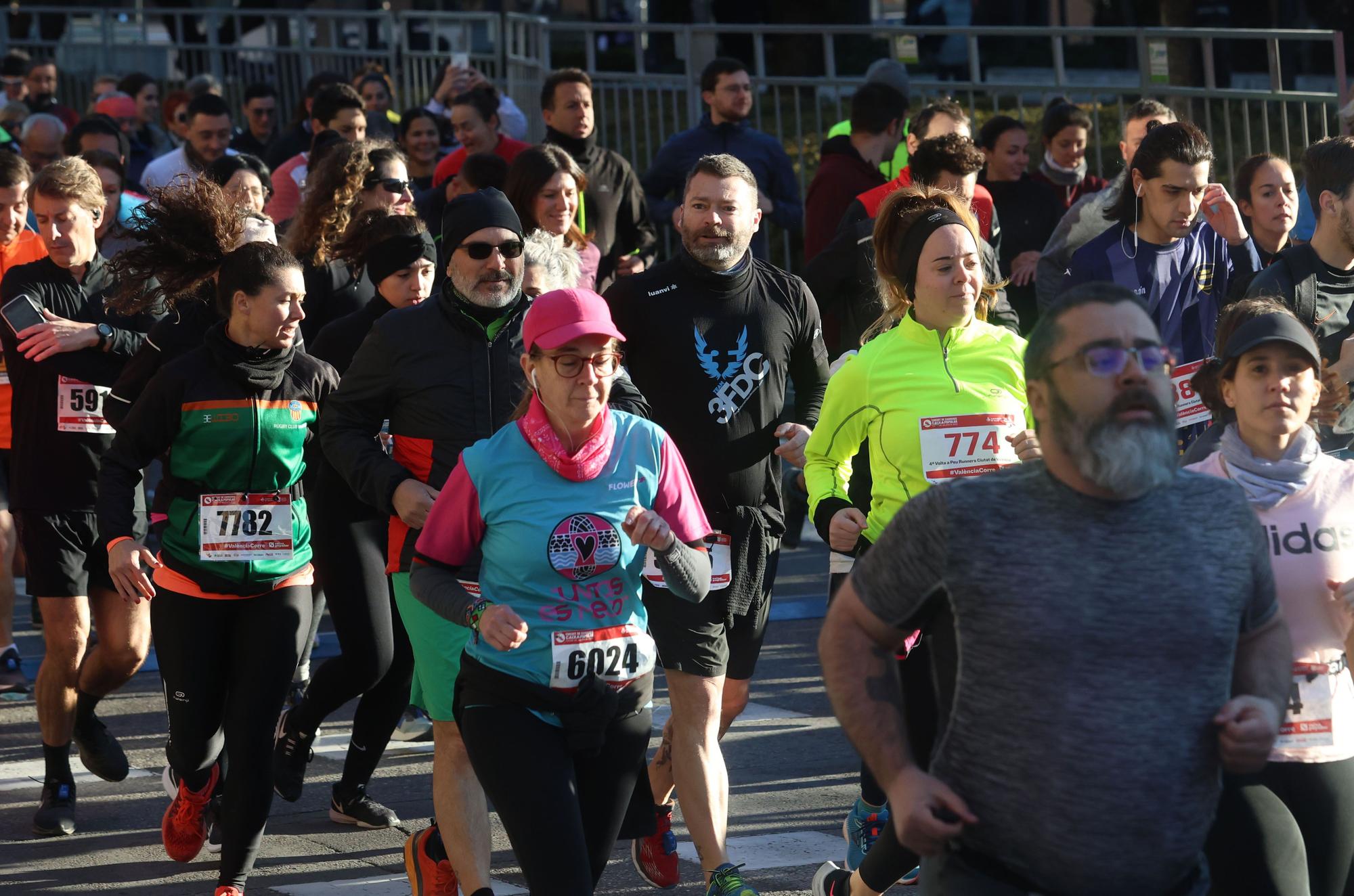 Explosión valencianista en la carrera Runners Ciudad de Valencia