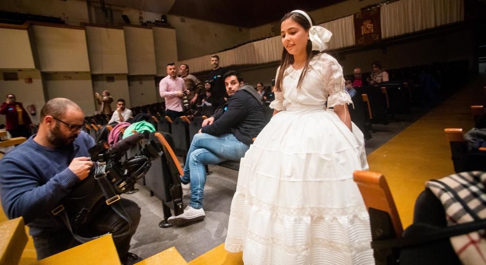 Ensayo de la exaltación de la falleras mayores de València 2019