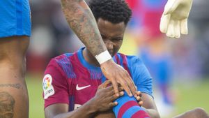 Ansu, baixa contra el Rayo per molèsties al genoll dret