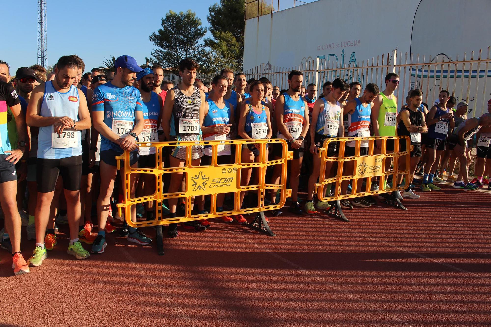 Las imágenes de la Carrera Popular Ciudad de Lucena Por la Igualdad