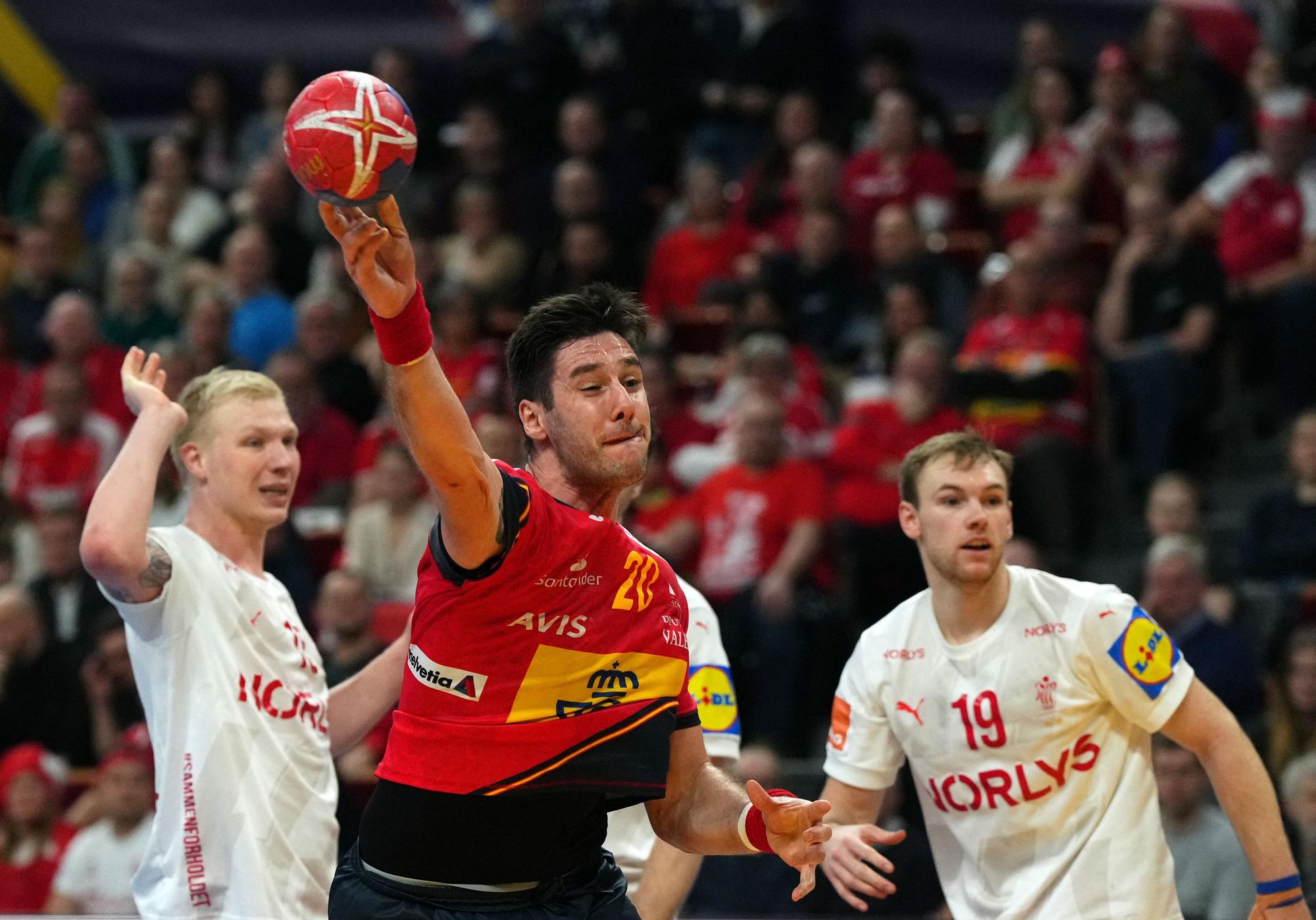 Semifinal del Mundial de balonmano 2023 entre España y Dinamarca