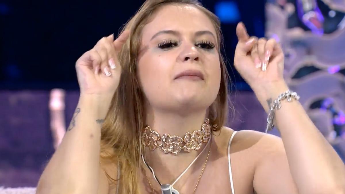 Ailén responde a Lequio en 'La vida sin filtros'.