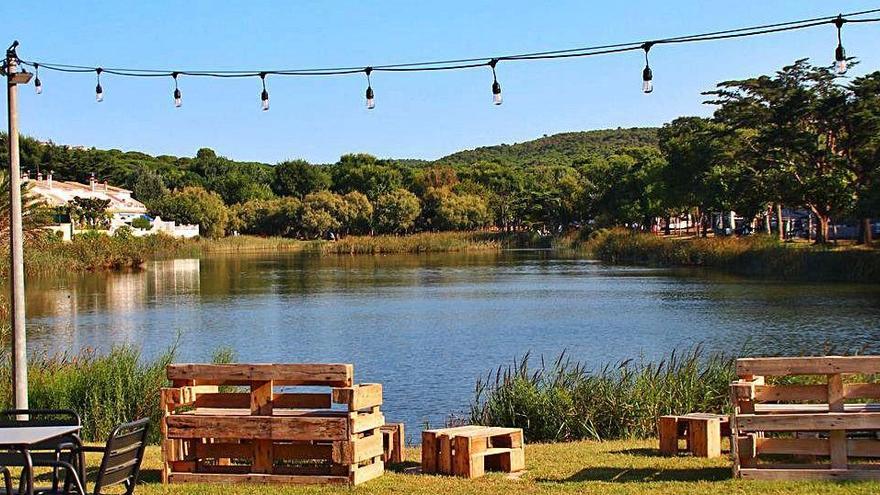 L&#039;estany de Poma, a la zona de Riells de l&#039;Escala.