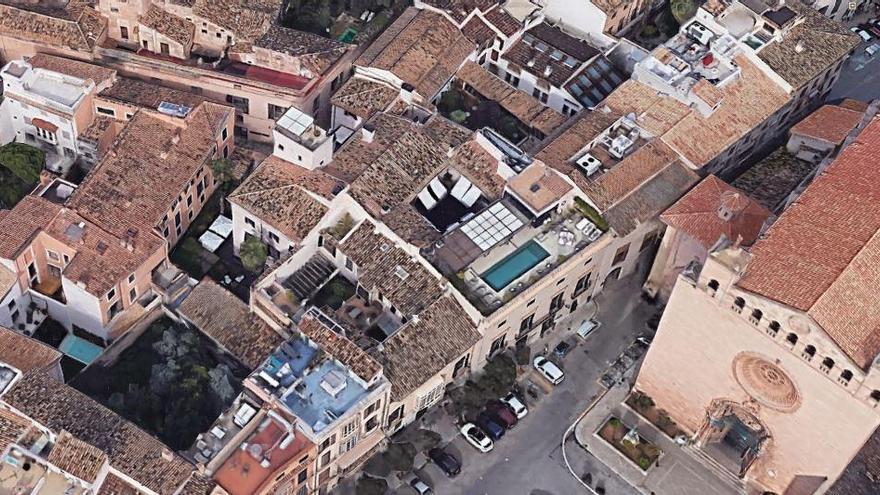 Palma prohíbe las piscinas en las terrazas del centro histórico y es Jonquet