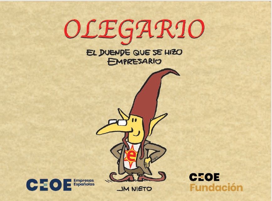 Portada del cómic Olegario