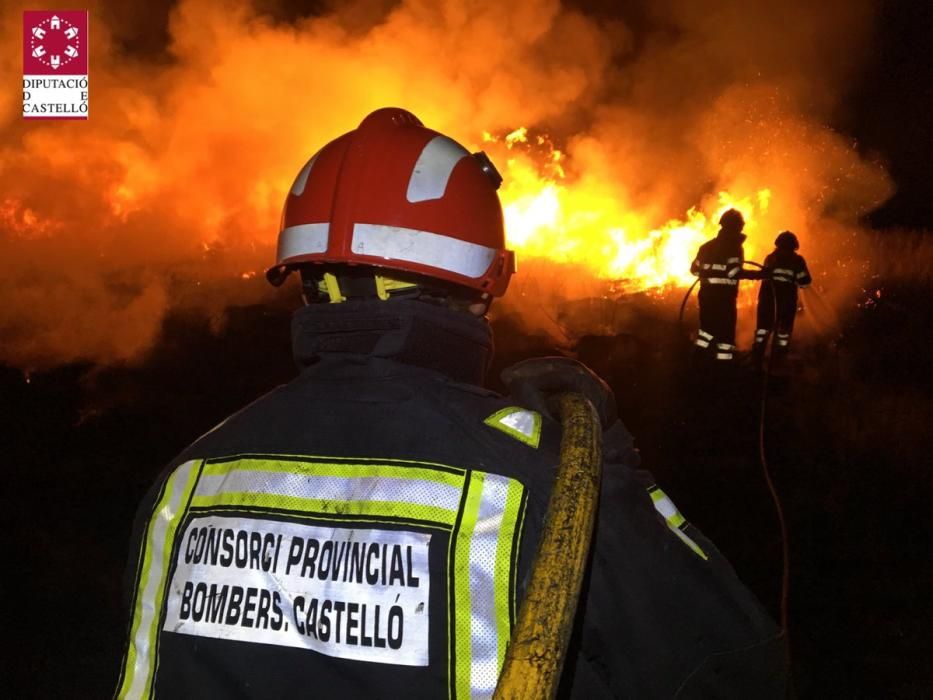 Incendio en el Prat Cabanes-Torreblanca