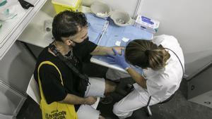 Campaña de vacunación de la viruela del mono en septiembre del año pasado en Catalunya.