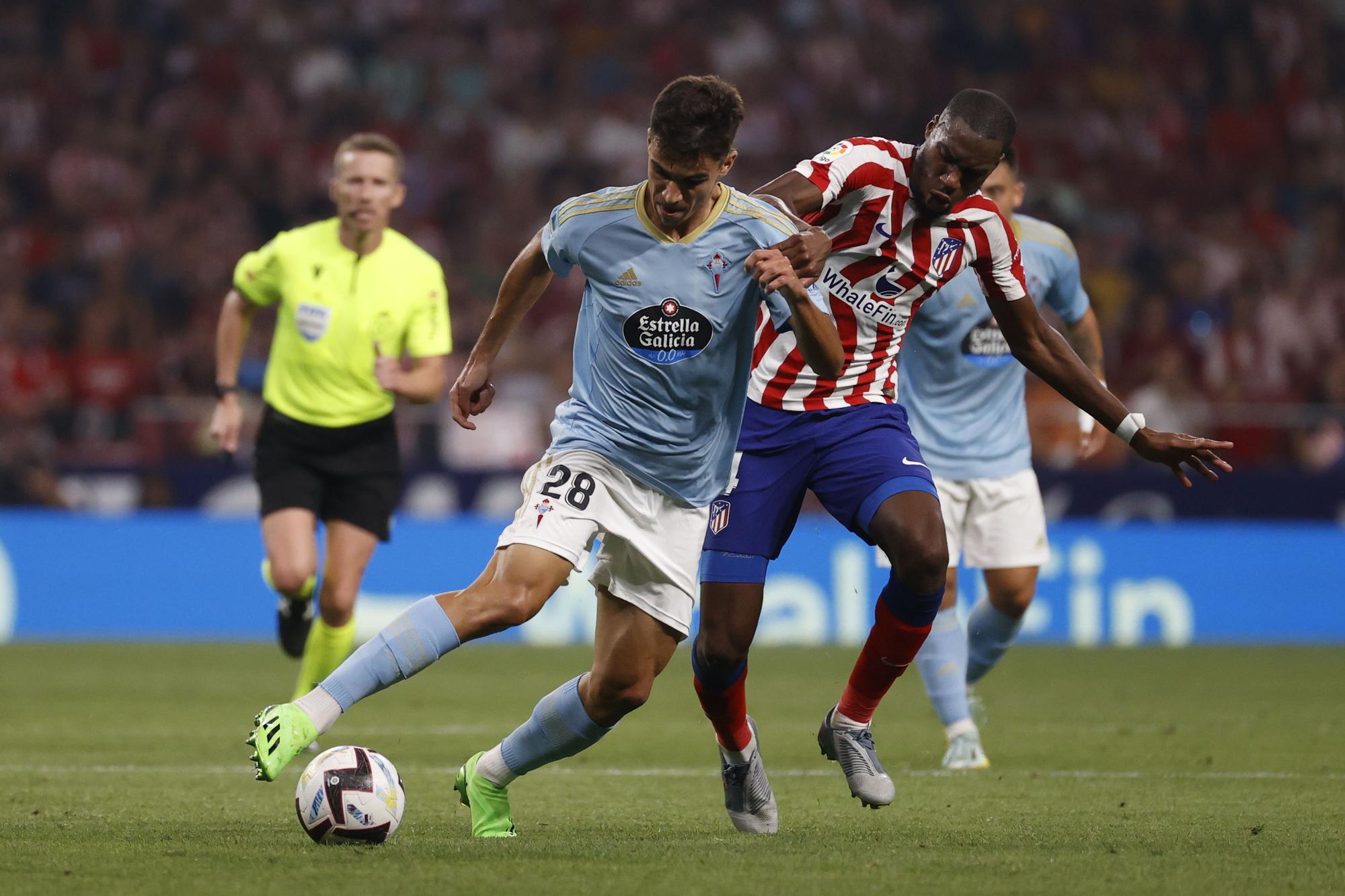 Las imágenes que resumen los mejores momentos del partido Atlético de Madrid 4-1 Celta