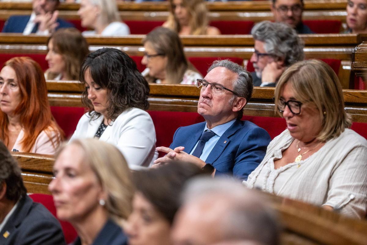 Pleno en el Parlament para la investidura de Salvador Illa