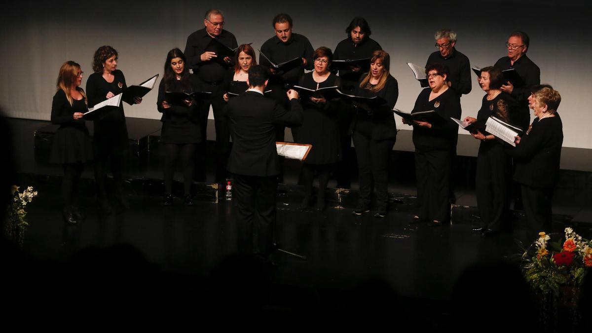 Concierto organizado por el Orfeón de Castrillón en una imagen de archivo.