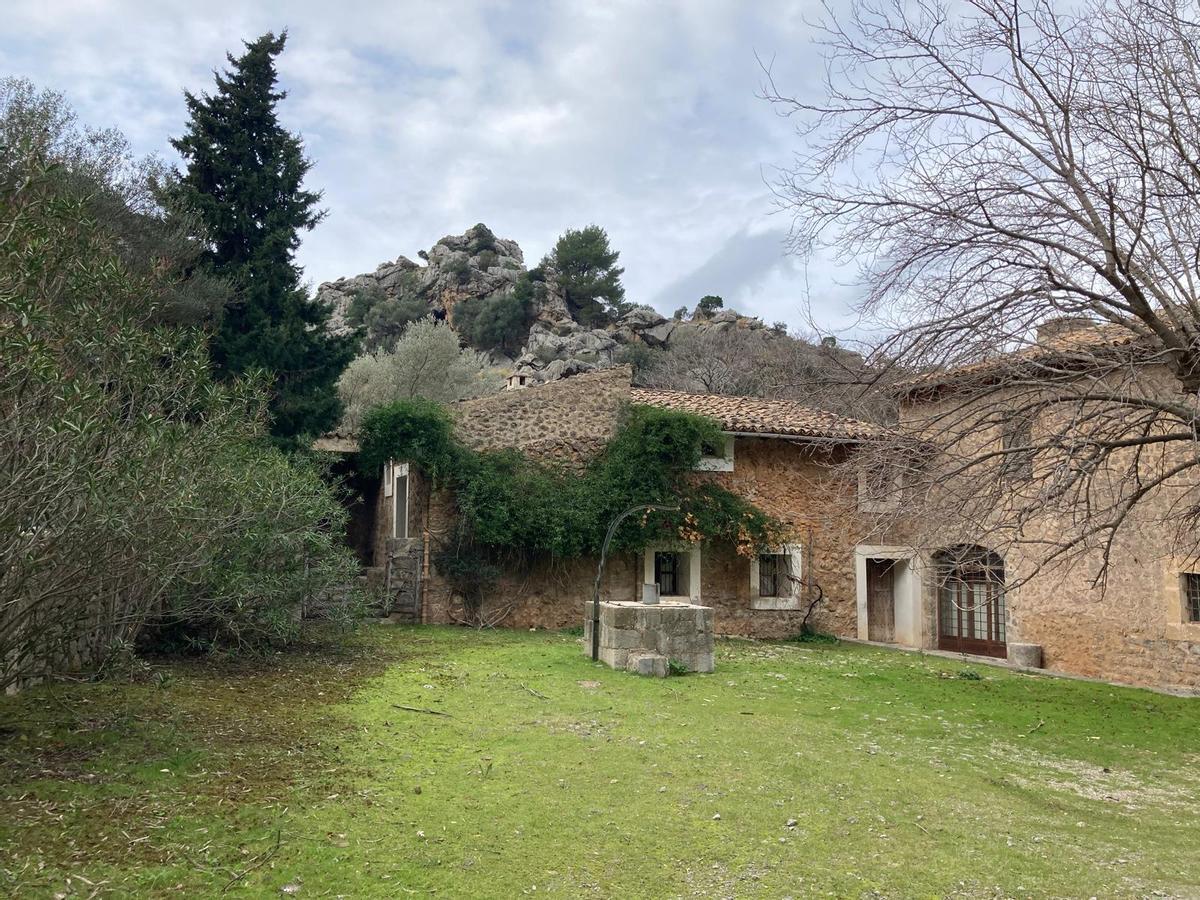 Vista de la finca de Son Bosch.